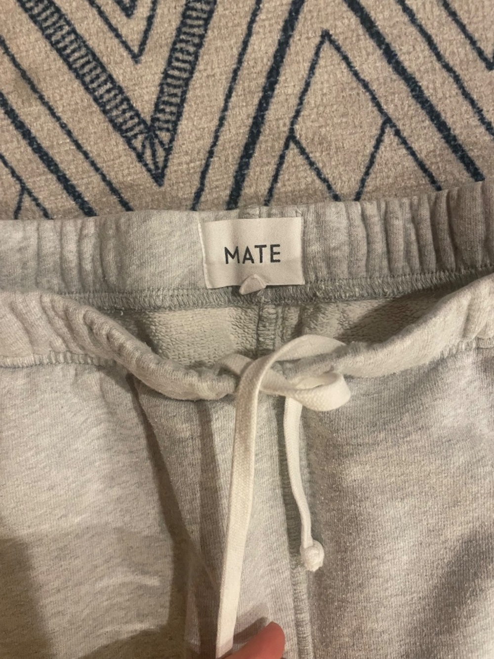 MATE women’s gray sweatpants M - Picture 2 of 2